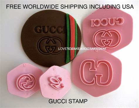 gucci fondant stamp|Amazon.com: Gucci Cake Stencil.